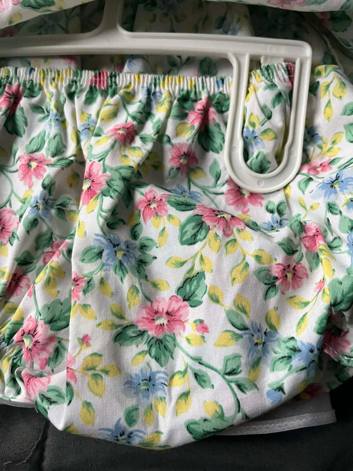 Seller #13 NWT girls size 6-9 months floral dress with matching diaper cover