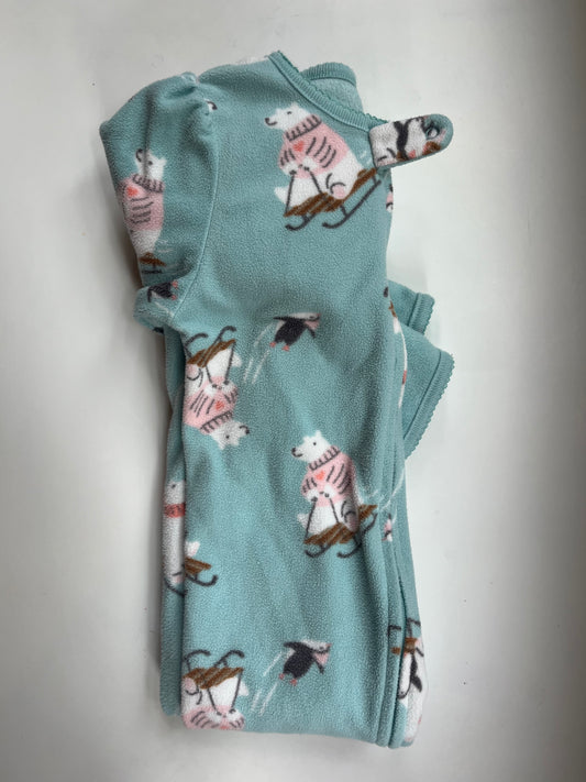 Seller #20 winter  fleece footie pajama 2t