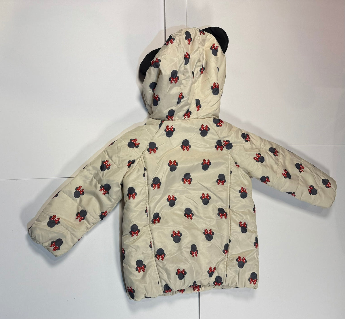 #141 Girls 3T Disney Minnie Mouse Puffer Jacket