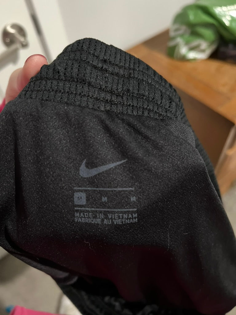 Seller #76 - Women's Nike Shorts NWT - Black with White Logo - Size Medium