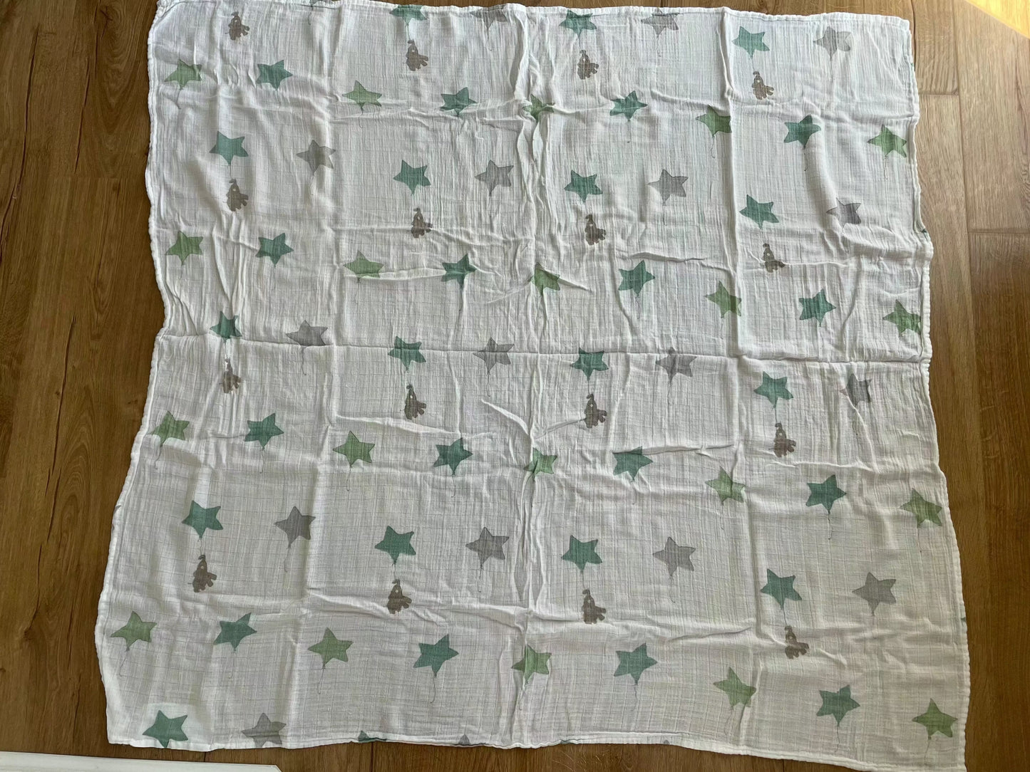 #6 - 4 Muslin Swaddle Cloths