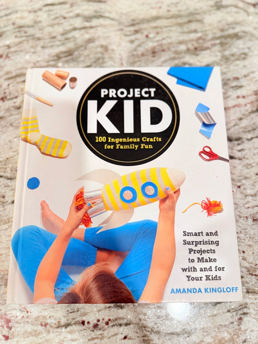 (#25) BOOK | Project Kid 100 igenious crafts | EUC | 45227