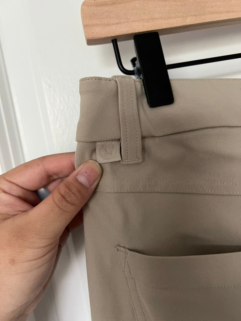 Seller #76 - Lululemon ABC Slim-Fit 5 Pocket Pant 30"L *Warpstreme - Trench - 31x30
