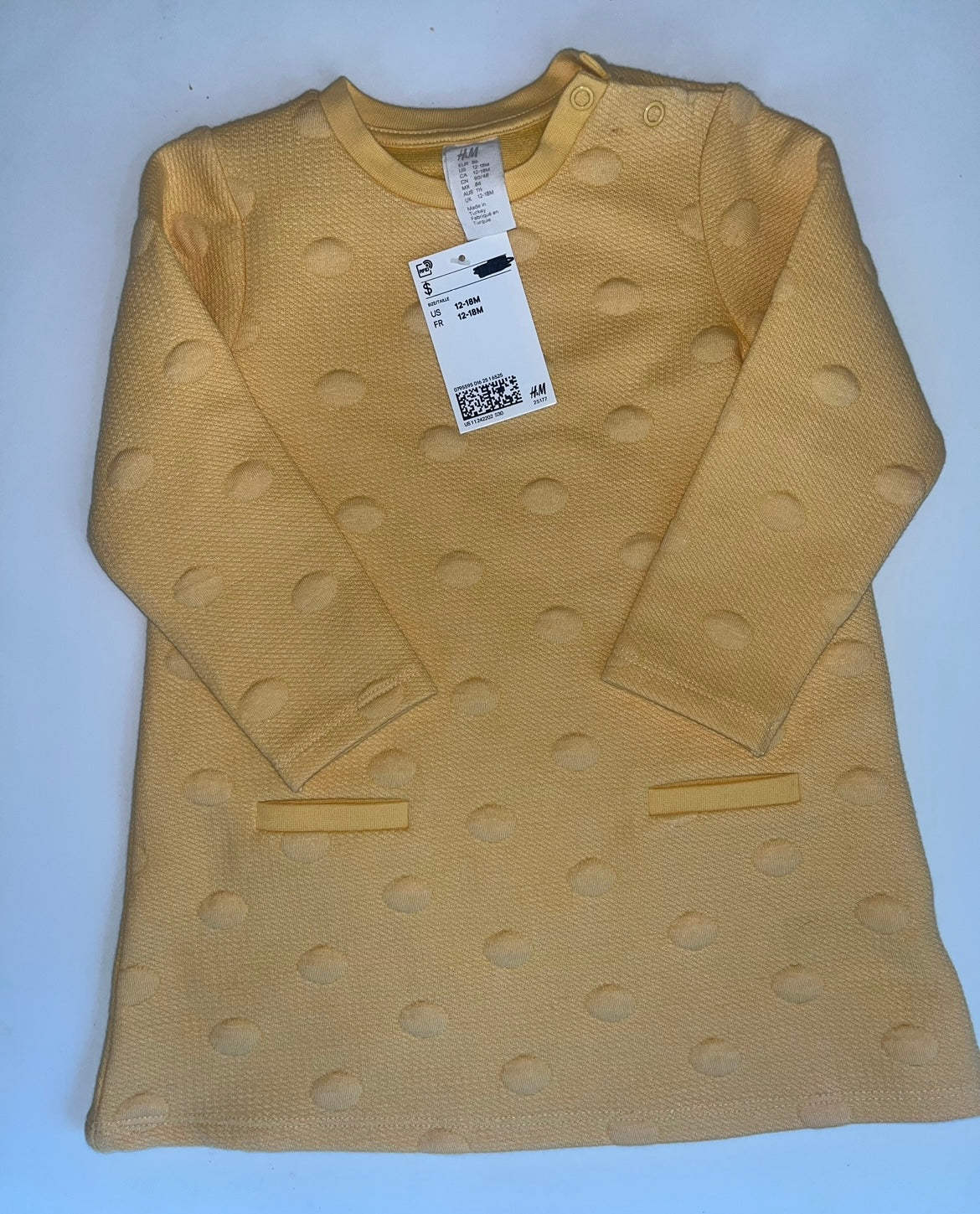 Seller #20 H&M sweatshirt dress 12-18 mo