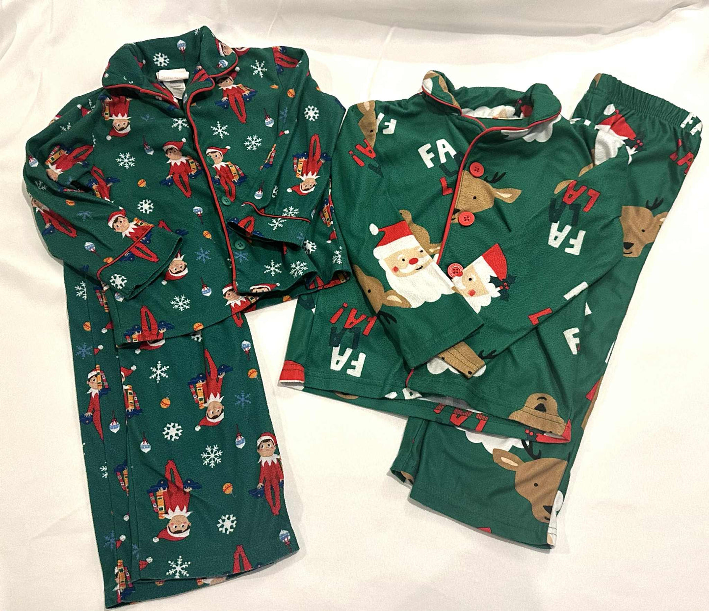 #149 4T Holiday Flannel Pajama Bundle