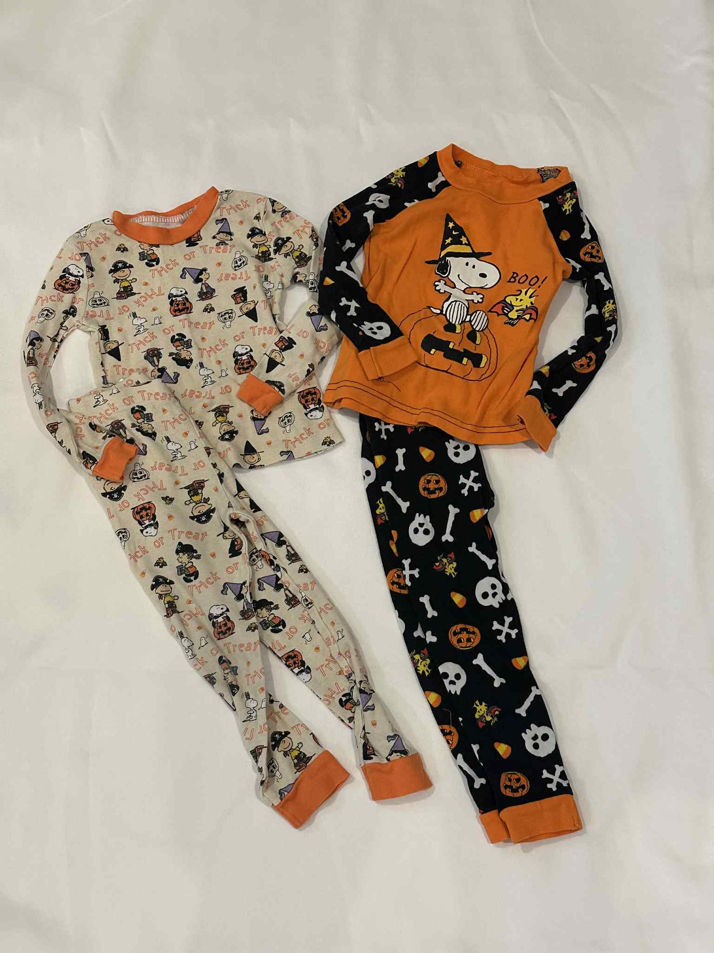 #149- 3t Peanuts Halloween PJ Bundle