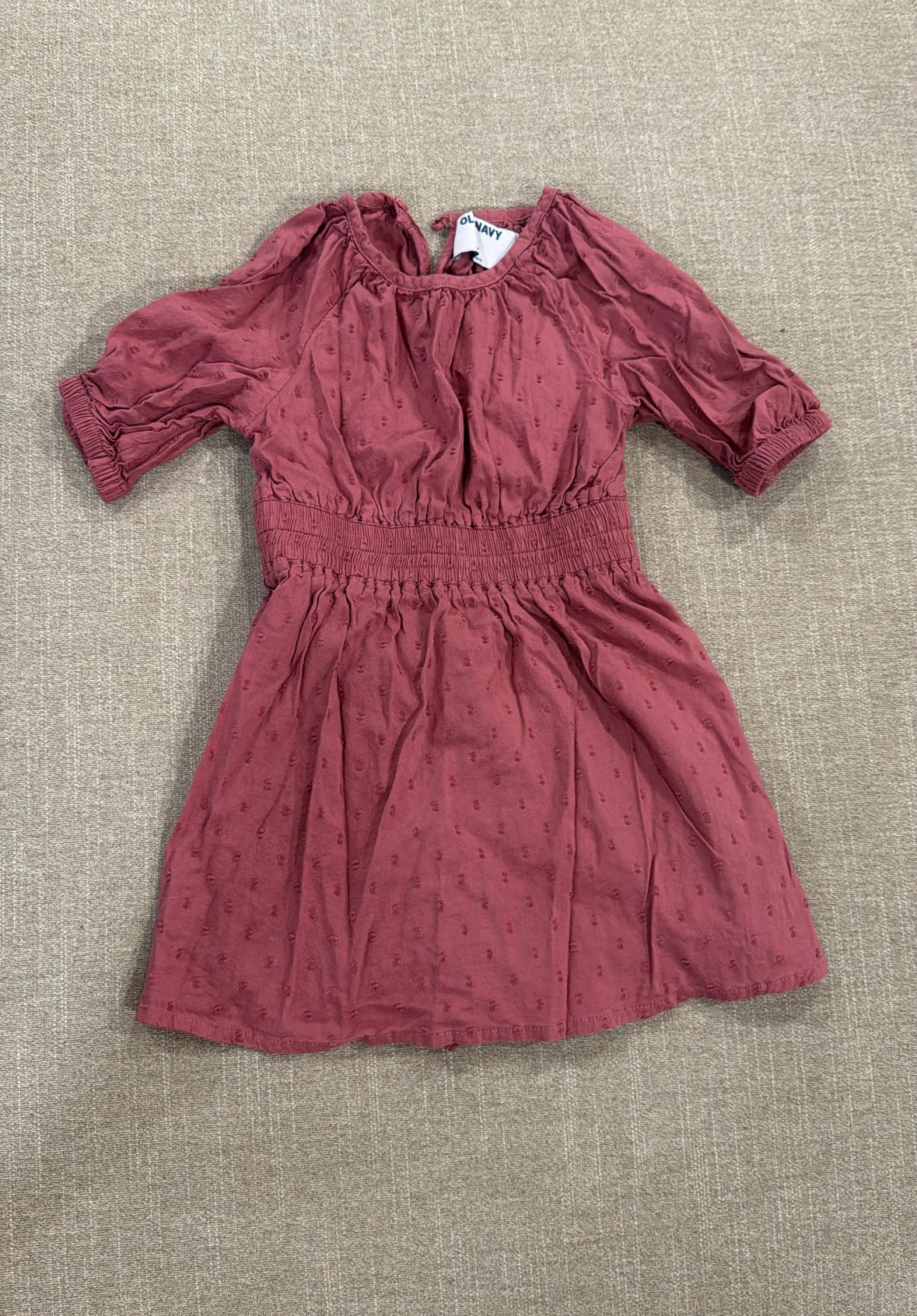 #145 Old Navy smocked waist dress Girls 2T NWOT