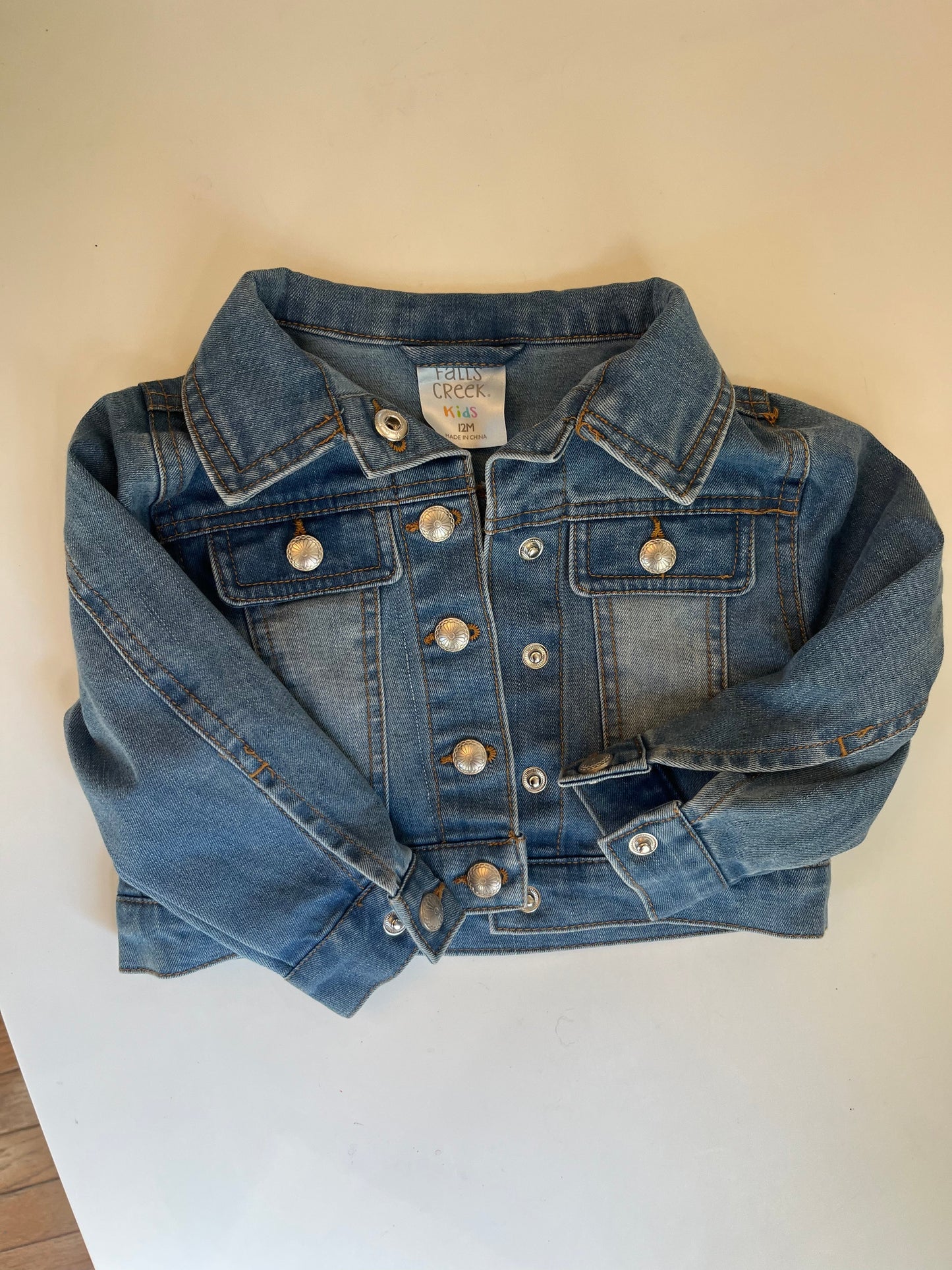 Seller #20 Falls Creek 12 mo denim jacket