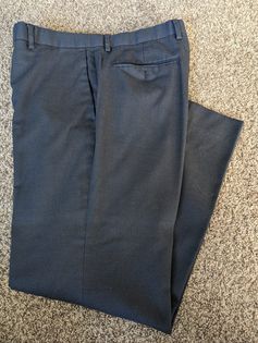 Banana Republic Dress Pant standard fit 33x30 Navy Blue EUC