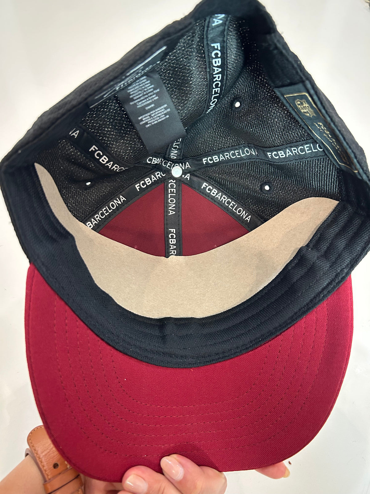 #32 Barcelona Soccer Hat Adult L/XL