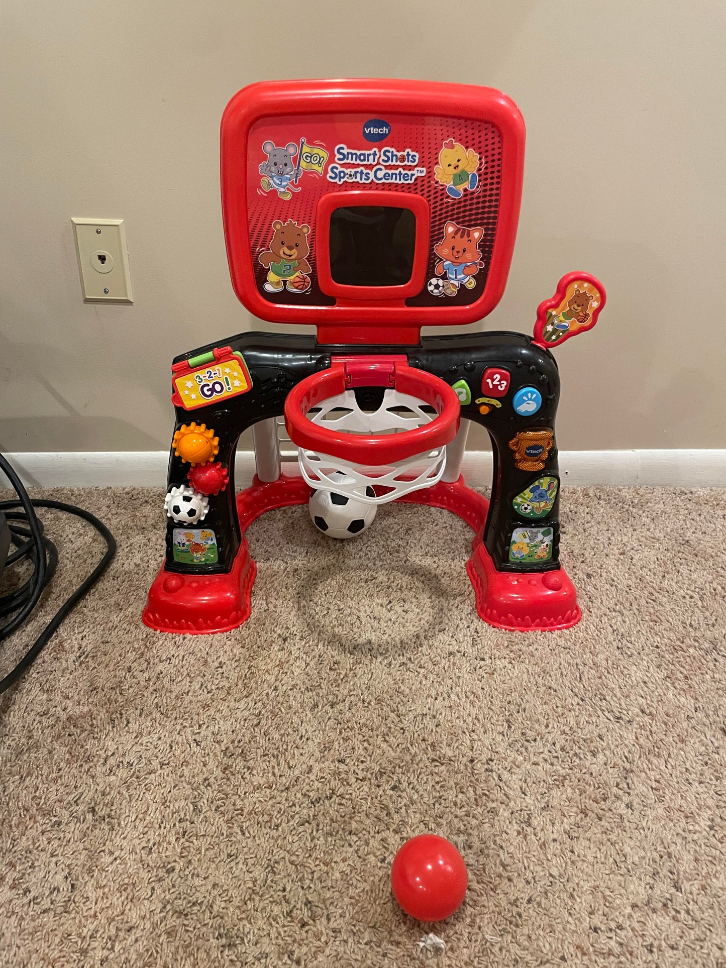 Seller #104 - Vtech Basketball Hoop & Soccer Goal