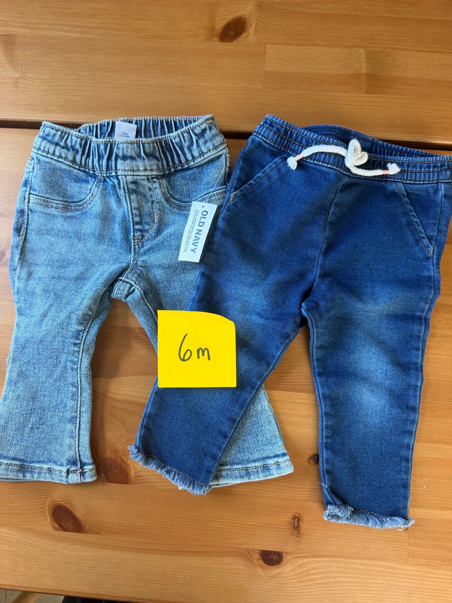 Seller #94 Girls 6M Denim Jeans Bundle Cat & Jack and Old Navy