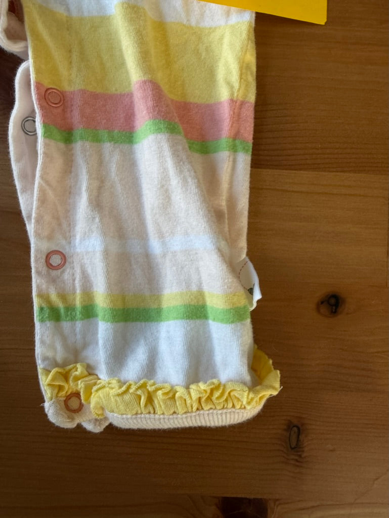 Seller #94 3-6M Girls Burts Bee's Striped Jumper