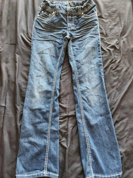 Girls boot cut jeans size 12