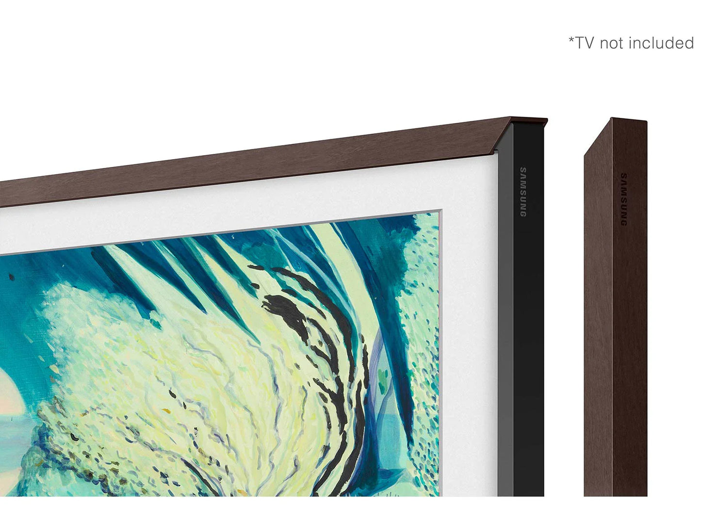Seller #126 - Samsung Frame TV Brown Bezel for 50" TV