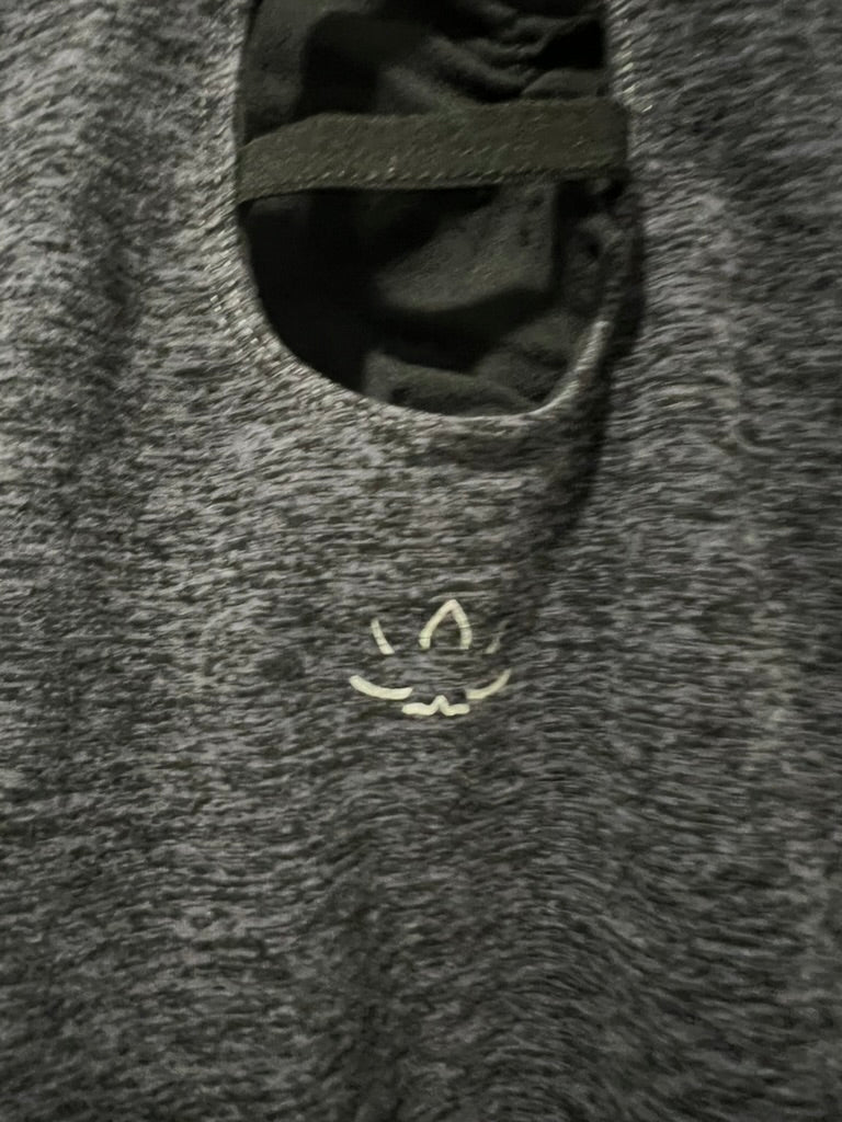 Seller #76 - Beyond Yoga Racer Slim Cami Spacedye Gray Black - Size Small - Soft