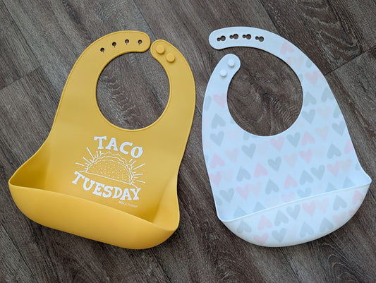 #8 Silicone Bibs
