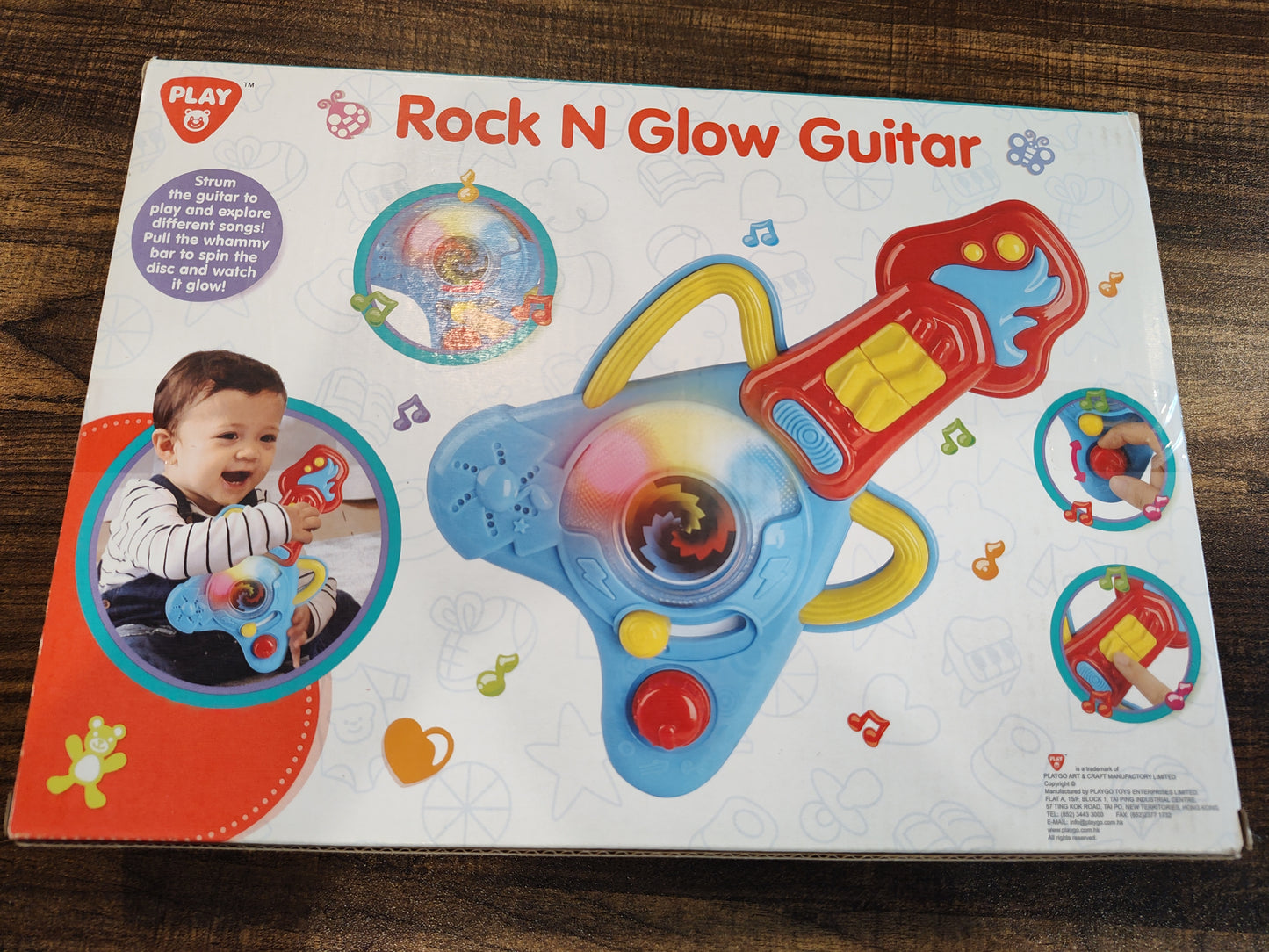 Seller 185: Toy Rock N Glow Guitar (12 months plus)