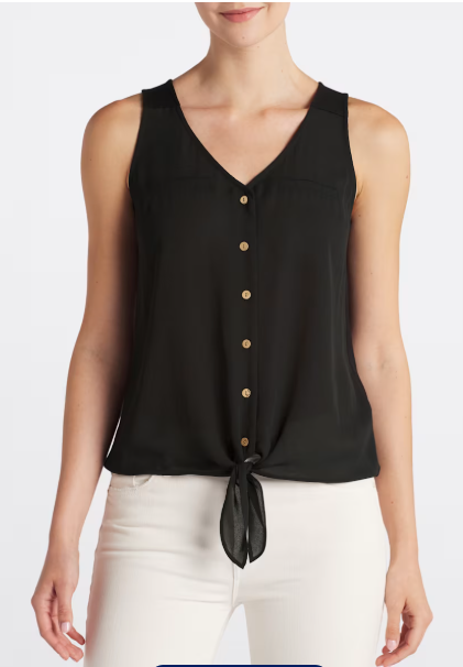 #43 Fortune and Ivy (Stitch Fix) Mixed Media Blouse Women's XL VGUC