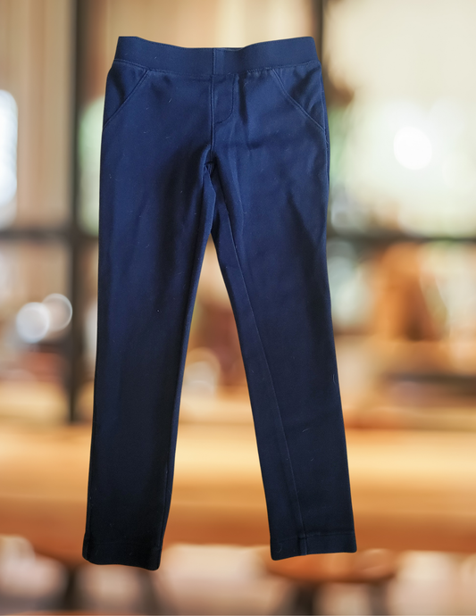 #59 Cat & Jack Girls Size Small Ponte Pants Blue