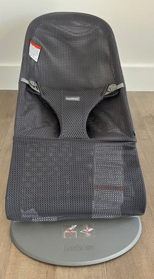 BABY BJORN Bouncer Bliss Mesh Anthracite Baby Bouncer Chair