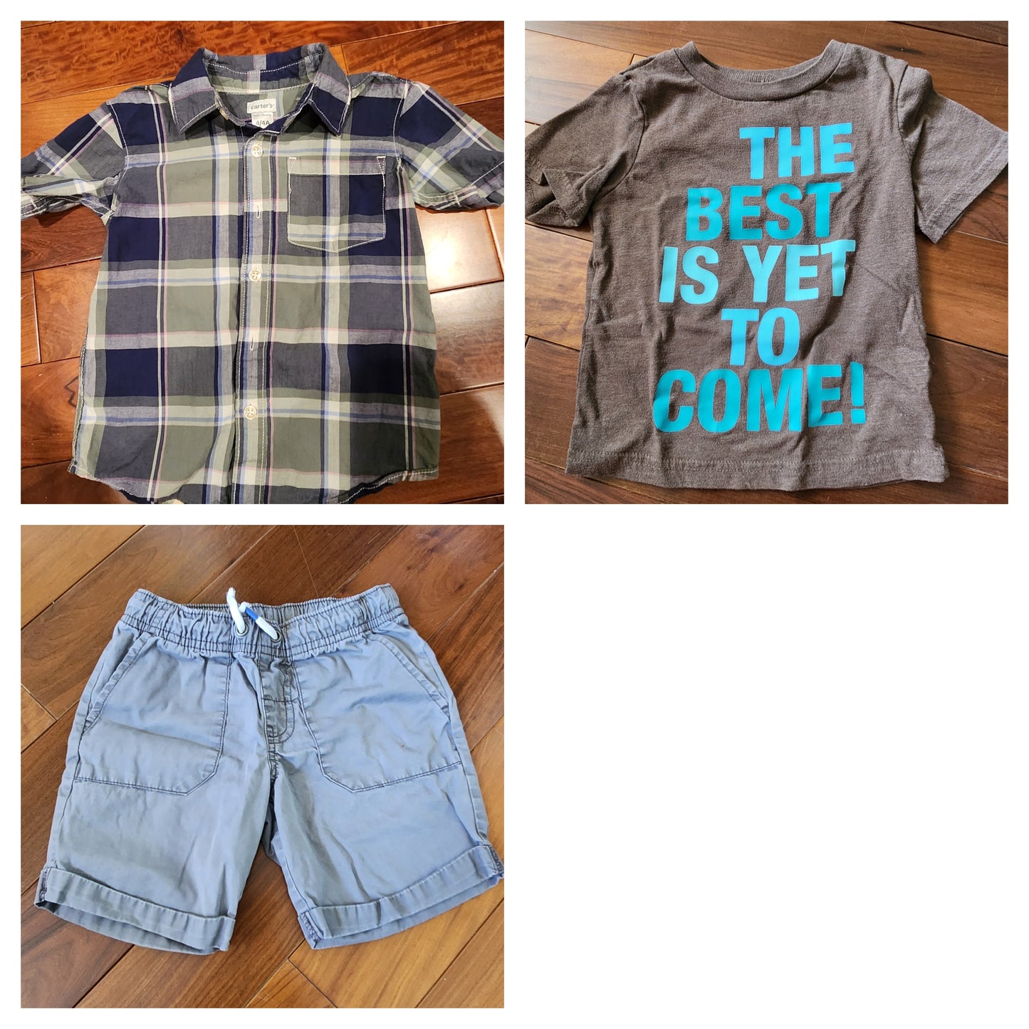 Boys 4T Shorts and tops