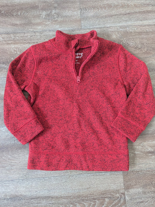 #144 - Boys Jumping Bean Quarter zip Size 3T