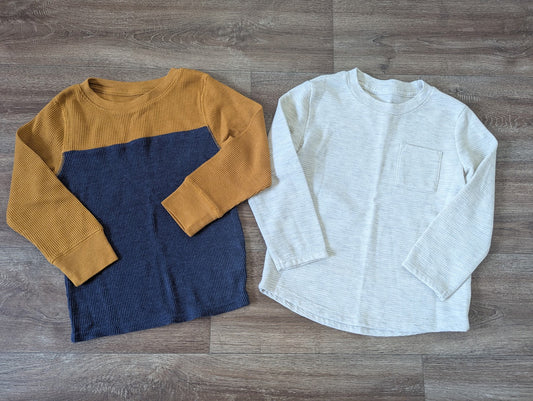#144 - Boys Cat & Jack Shirts Size 3T