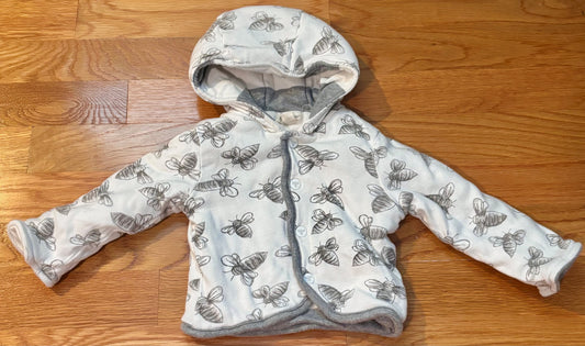 #69 Burt's Bees Reversable Jacket 3-6M