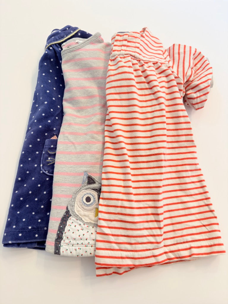 (#25) BUNDLE | mini boden | VGUC | 6-12m | longsleeve dresses | 45227