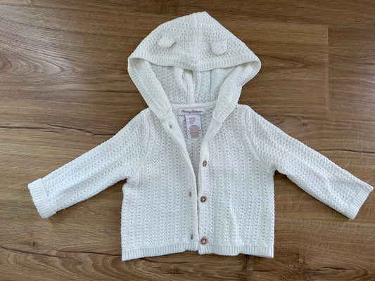 #6 - Girls Tommy Bahana Knit Hoodie/Sweater, 6-9 months