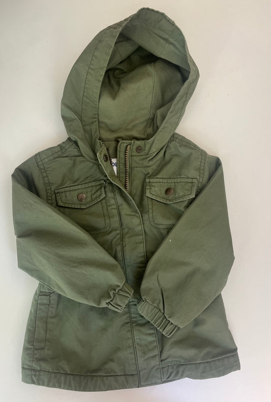 Seller #20 old navy green  jacket 2T