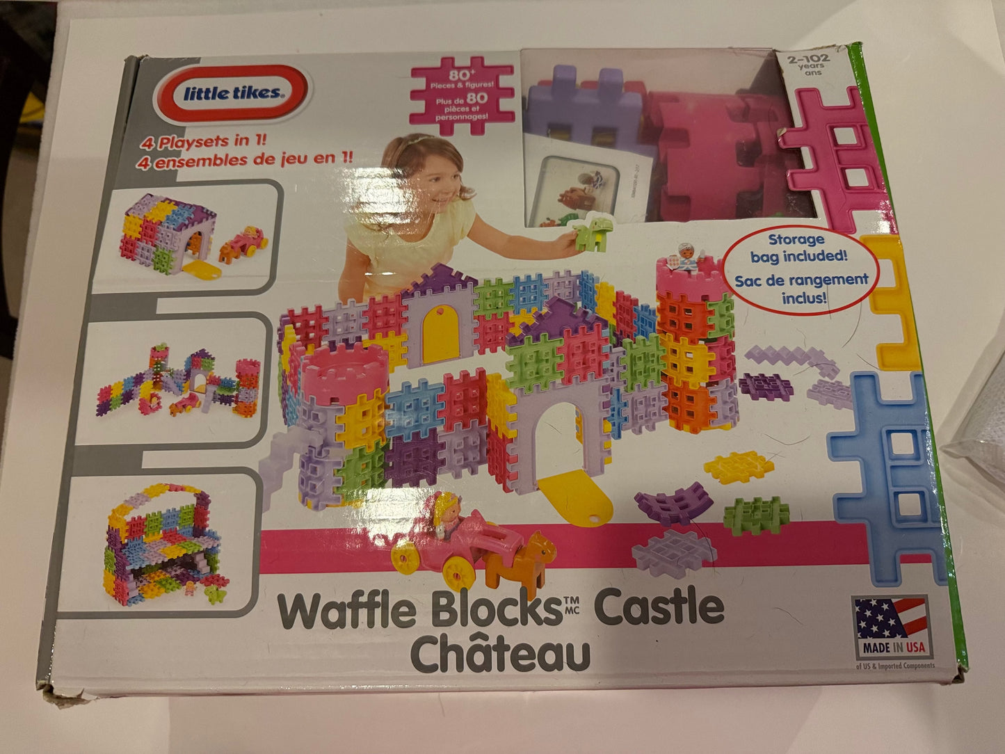 179 "Reduced" Little Tikes Waffle Blocks Castle Set