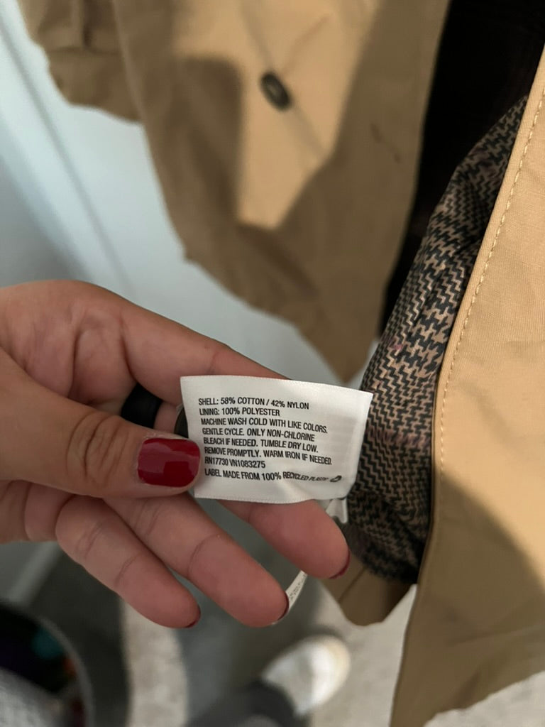 Seller #76 - A New Day Trench Coat - Women's Size S