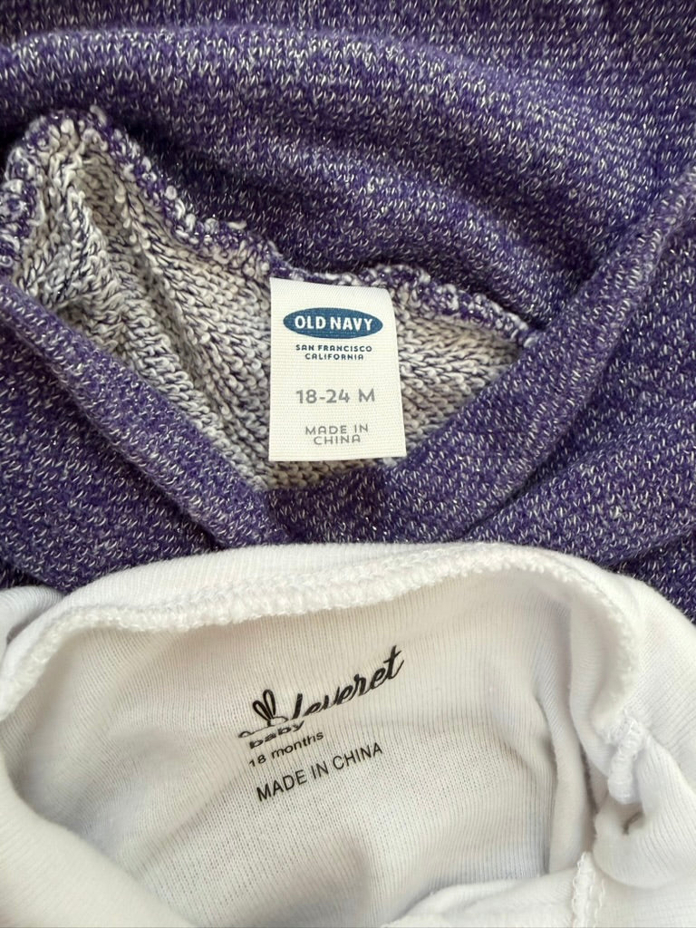 #6- Girls Long-Sleeved Turtlenecks - 18 months