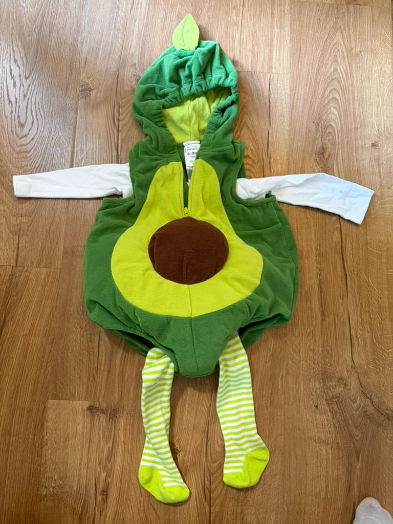 #6  -  Carter's Avocado Halloween Costume - boys or girls - 6-9 months