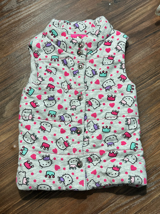 #48 Hello Kitty Gray Vest 4T