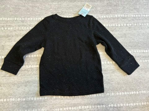 Seller 183 - Cat & Jack Girls 2T Black Shirt - NWTs