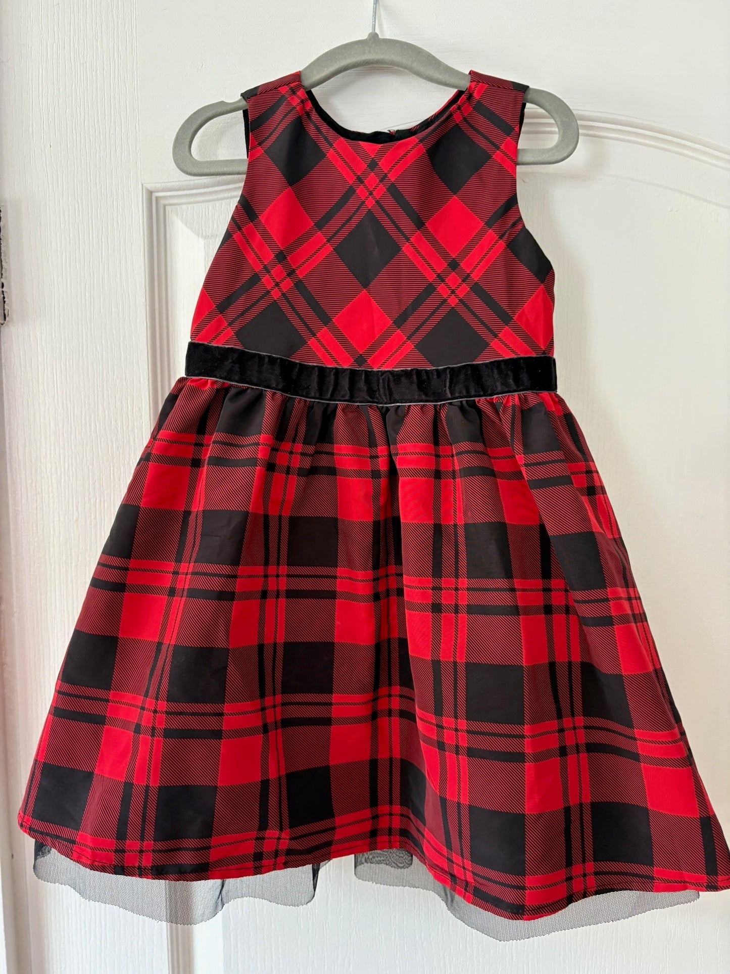 Seller 183 - Cat & Jack Girls 4T Christmas Dress - EUC