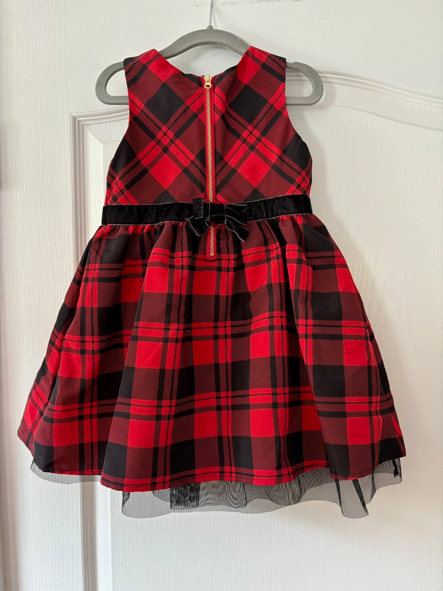 Seller 183 - Cat & Jack Girls 4T Christmas Dress - EUC