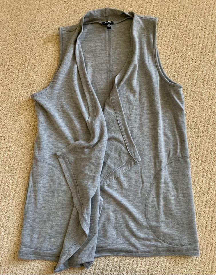 Cable & Gauge/Women's Cardigan Vest/Size M