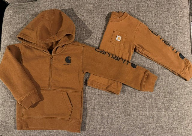 Seller #179 | Carhartt Bundle- Pullover & Long Sleeve Shirt | Toddler 3T