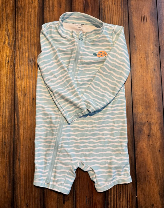 #42 Carters 18M Boys Swim Onesie