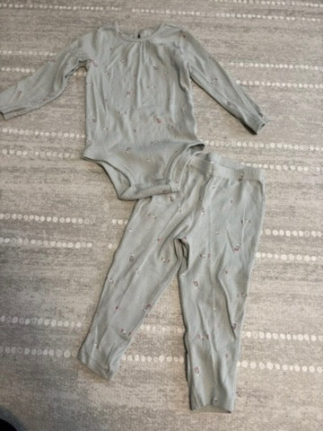 Seller 183 - Carter's Girls 24 Month Blue Outfit - VGUC