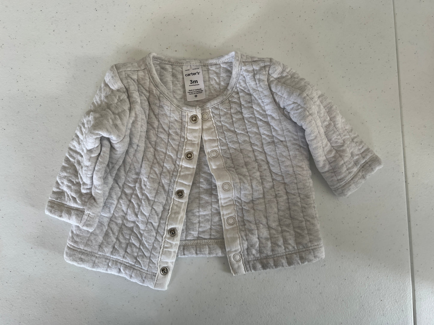 75A Carters 3m Quilted Jacket EUC