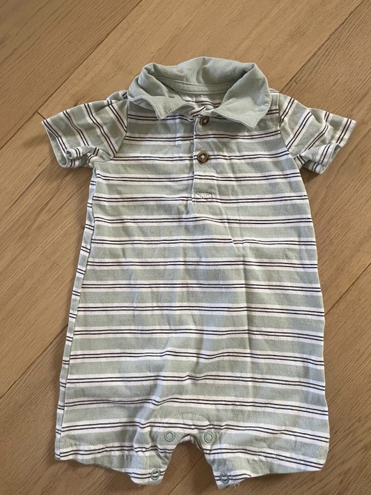 Boys 6-9 Month Carters Polo Romper
