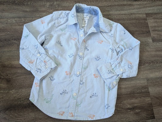 #144 - Carter's Size 4T casual dress shirt