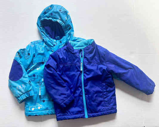 #154 Cat and Jack 3 in 1 Winter Coat Boys 3T GUC