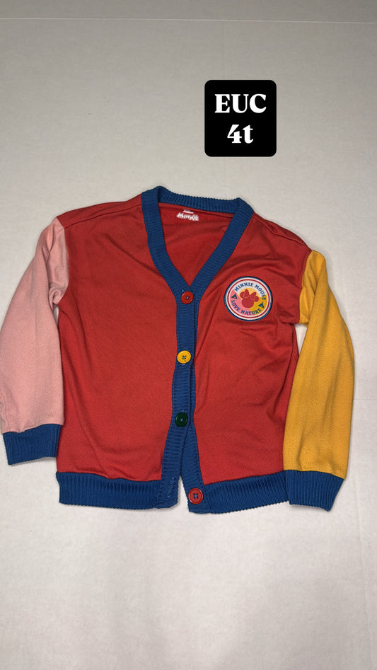 #44 softest minnie mouse cardigan 4t