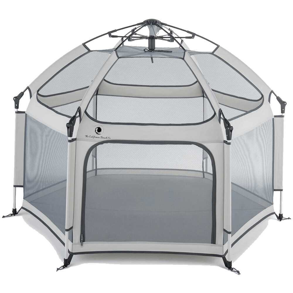 #144 California Beach Co. Pop n' Go Playpen with acessories